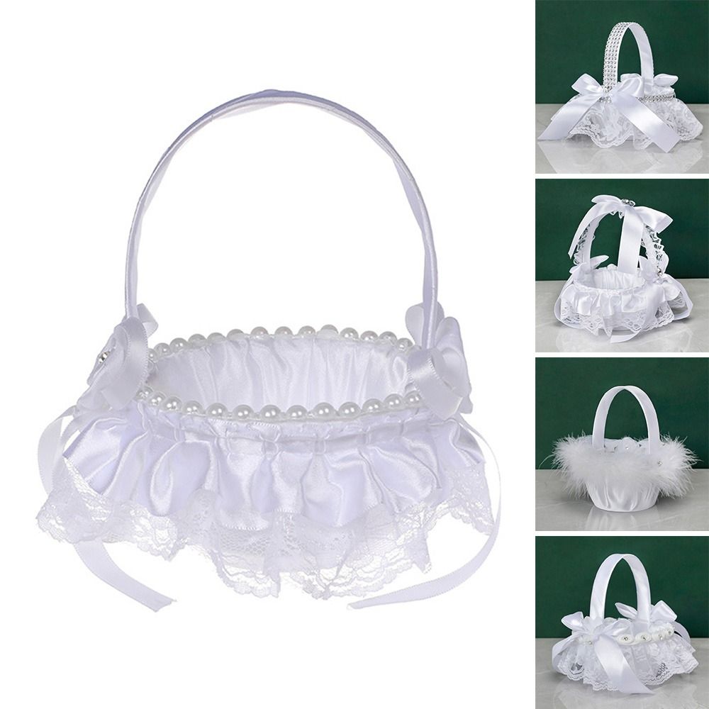 Gardening Tools Girls - Anniversary Rhinestone European Style Lace Pearl